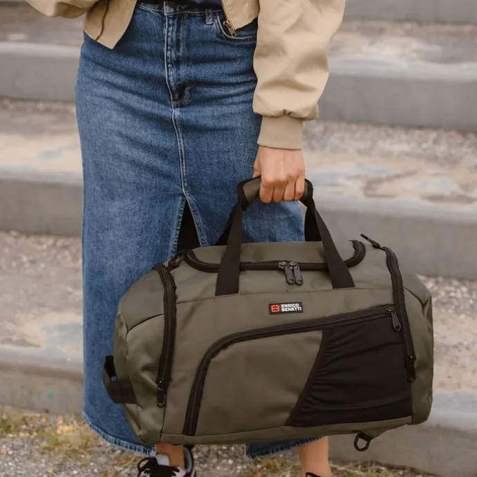 Enrico Benetti Innsbruck Duffle olive