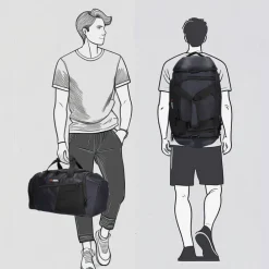 Enrico Benetti Innsbruck Duffle blue