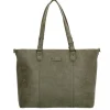 Enrico Benetti Kate 15'' Laptop Shoulderbag olijfgroen