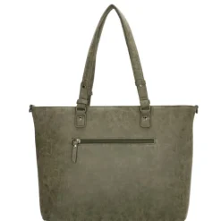 Enrico Benetti Kate 15'' Laptop Shoulderbag olijfgroen