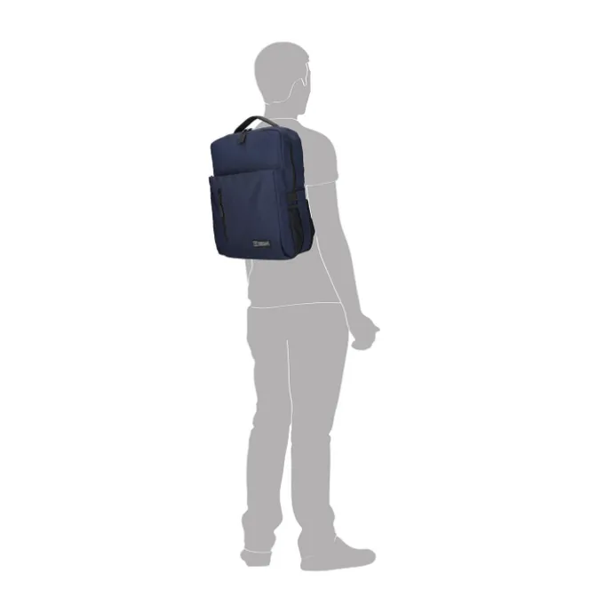 Enrico Benetti Newcastle 22L Laptop Backpack 15" navy