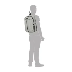 Enrico Benetti Newcastle Laptop Backpack 15" light grey