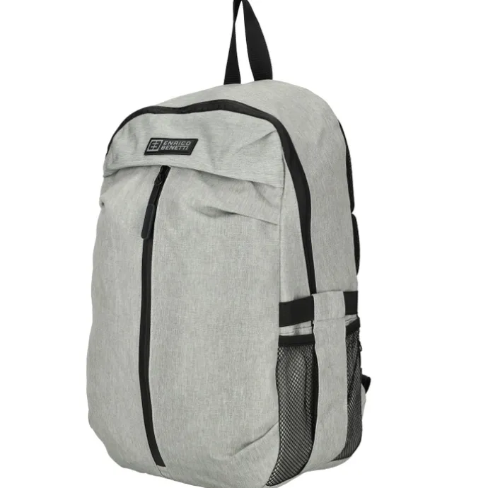 Enrico Benetti Newcastle Laptop Backpack 15" light grey