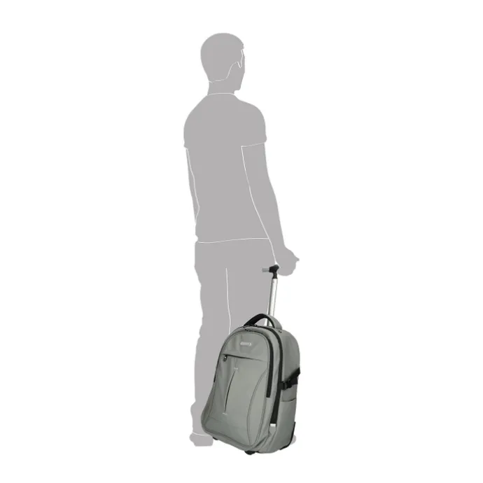 Enrico Benetti Northern Backpack Trolley 17" grey