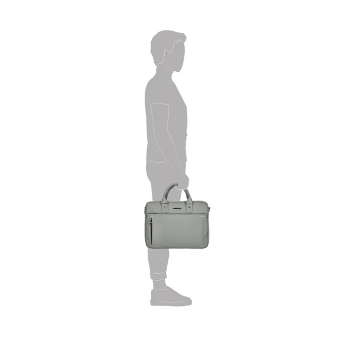 Enrico Benetti Northern Laptop Bag 15" grey