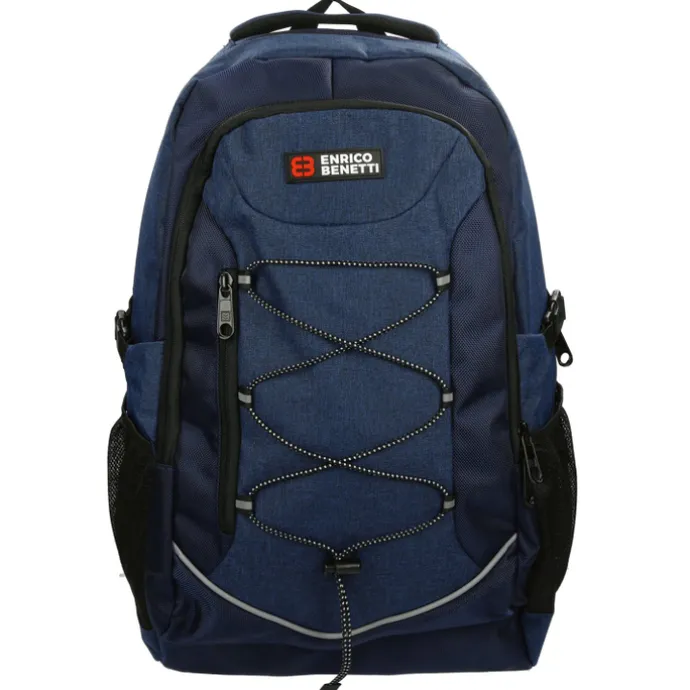Enrico Benetti Yellow Stone 15'' Laptop Rugzak blauw