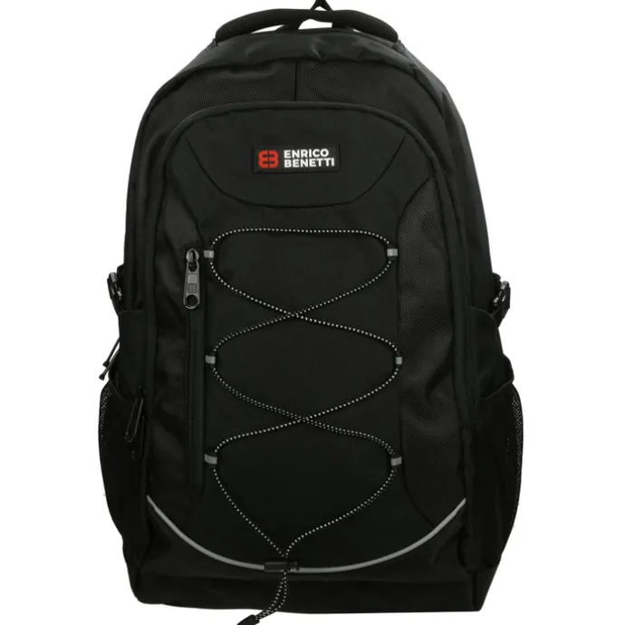 Enrico Benetti Yellow Stone 15'' Laptop Rugzak zwart