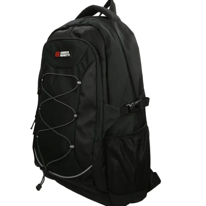 Enrico Benetti Yellow Stone 15'' Laptop Rugzak zwart