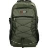 Enrico Benetti Yellow Stone 17'' Laptop Rugzak olijf