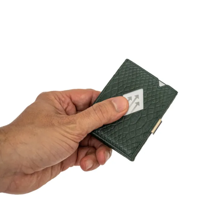 Exentri Leather Multi Wallet blue