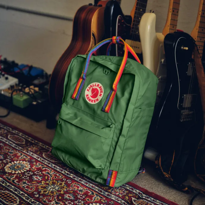 Fjallraven Kanken Rainbow cobalt blue