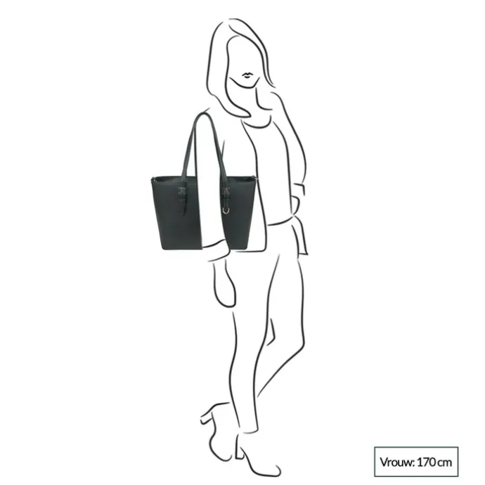 Flora & Co Bags Shopper blauw