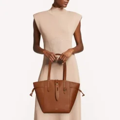 Furla Net M Tote cognac