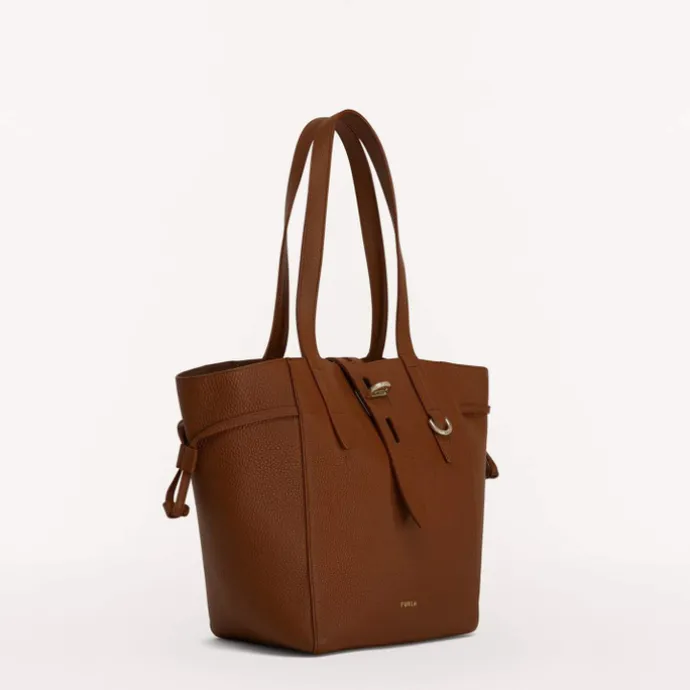 Furla Net M Tote cognac
