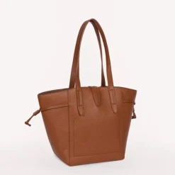 Furla Net M Tote cognac