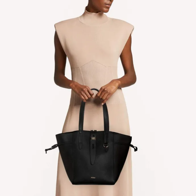 Furla Net M Tote nero