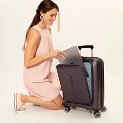 Gabol Brooklyn Cabin Trolley Front Pocket azul