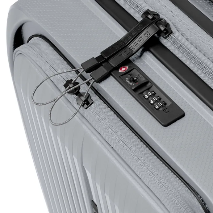 Gabol Brooklyn Cabin Trolley Front Pocket plata