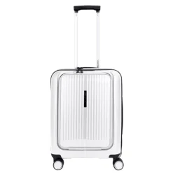 Gabol Brooklyn Cabin Trolley Front Pocket blanco