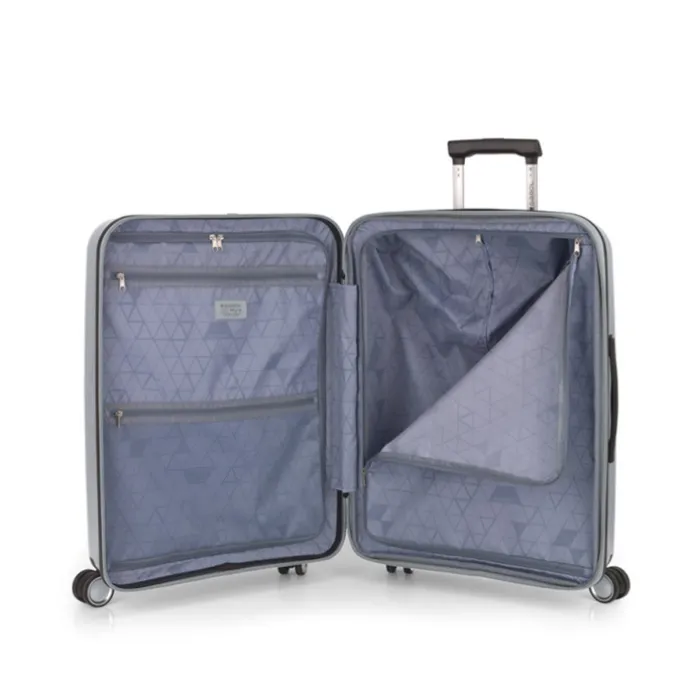 Gabol Brooklyn Medium Trolley Expandable silver