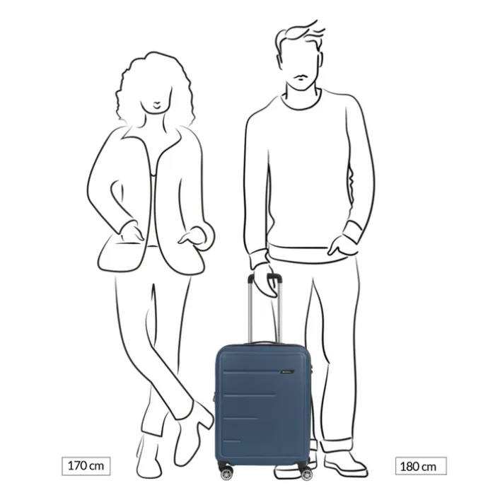 Gabol Future Plus Cabin Trolley turquesa