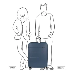 Gabol Future Plus Trolley 78 turquesa