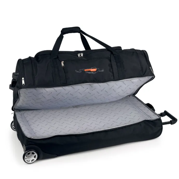 Gabol Week Eco Extra Large Wheel Bag 2 Comp. Black