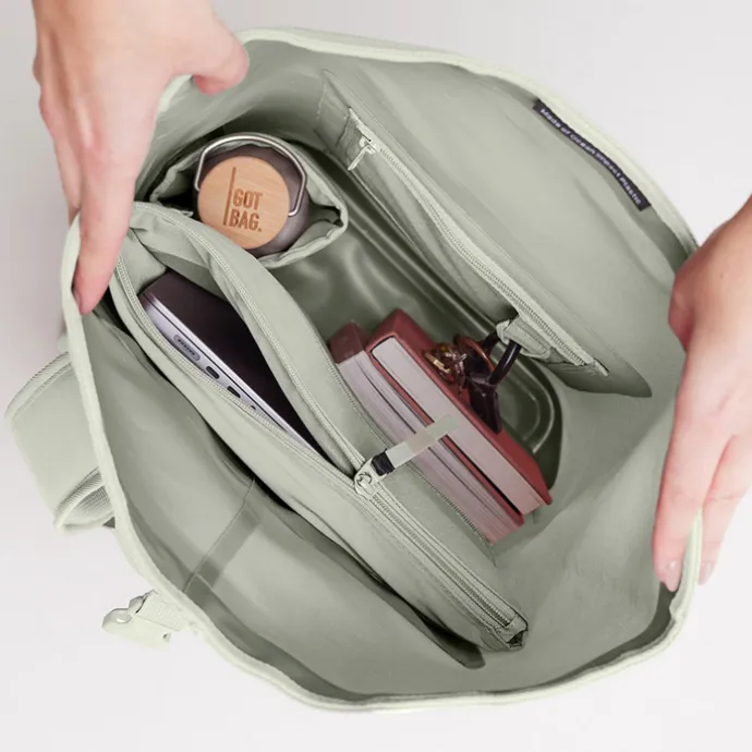 GOT BAG RollTop Lite 2.0 Backpack 15" Monochrome porpoise