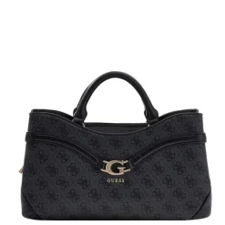 Guess Dea Girlfriend Satchel coal logo