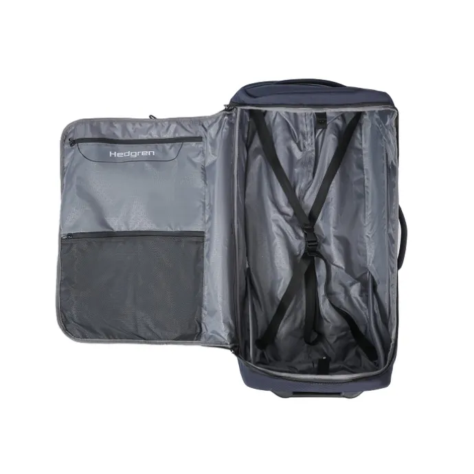 Hedgren Comby Compact Wheeled Duffle 75 peacoat blue