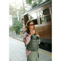 Hedgren Furo Rappu Laptop Backpack M 15.6" pussywillow grey
