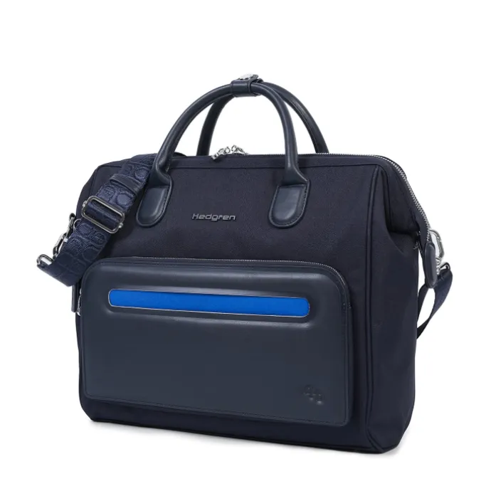 Hedgren Galao RFID Briefcase 14" peacoat blue