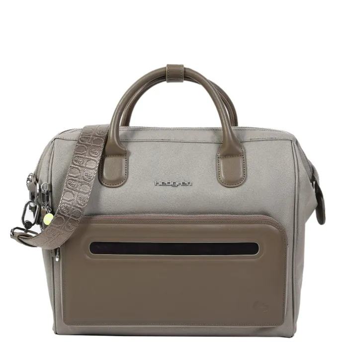 Hedgren Galao RFID Briefcase 14" vintage taupe
