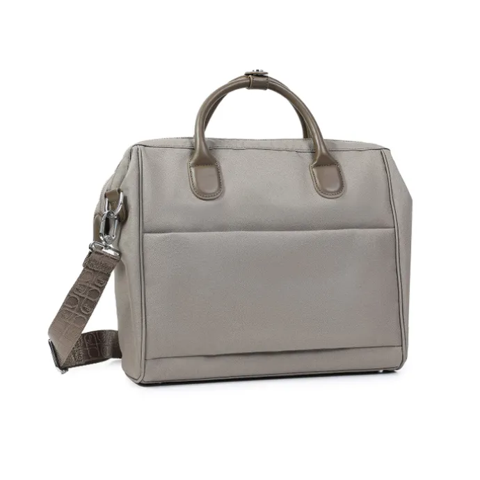 Hedgren Galao RFID Briefcase 14" vintage taupe