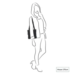 Hedgren Inner City Leonce Schoudertas black