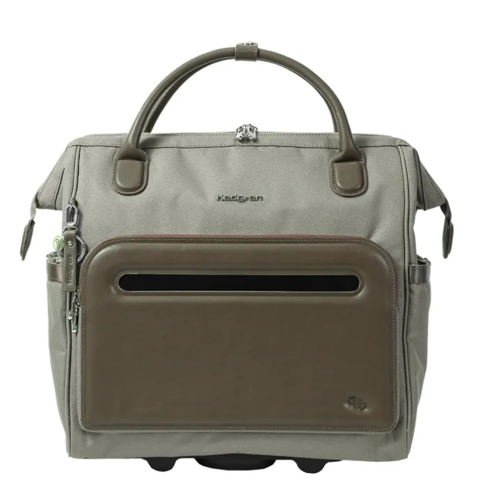 Hedgren Venti RFID Rolling Tote 15.6" vintage taupe