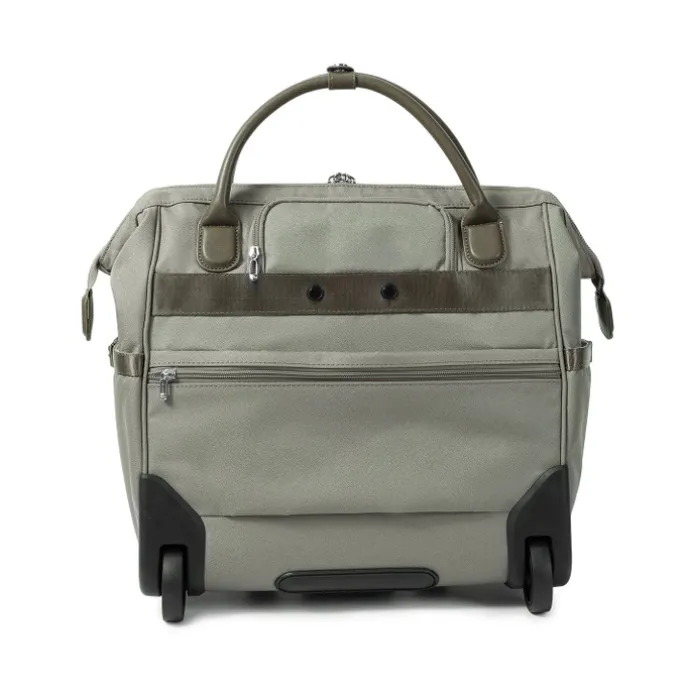 Hedgren Venti RFID Rolling Tote 15.6" vintage taupe