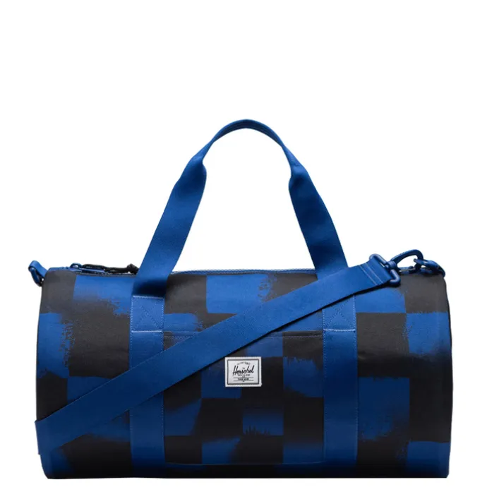 Herschel Supply Co. Classic Duffle Little Herschel stencil checker sodalite blue