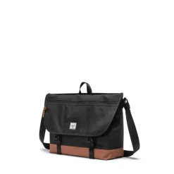 Herschel Supply Co. Cove Messenger black/saddle brown