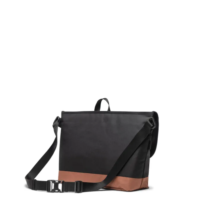 Herschel Supply Co. Cove Messenger black/saddle brown