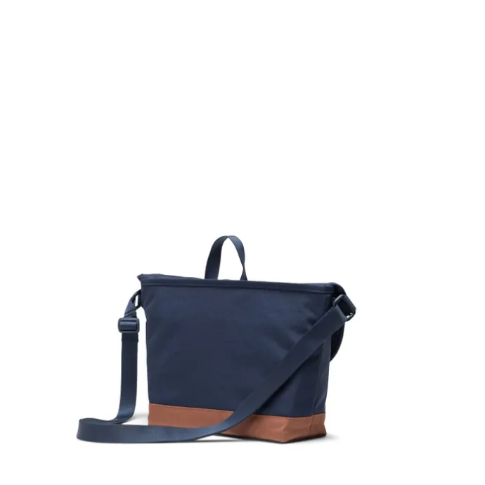 Herschel Supply Co. Cove Small Messenger navy/saddle brown