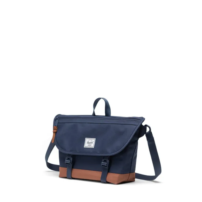 Herschel Supply Co. Cove Small Messenger navy/saddle brown