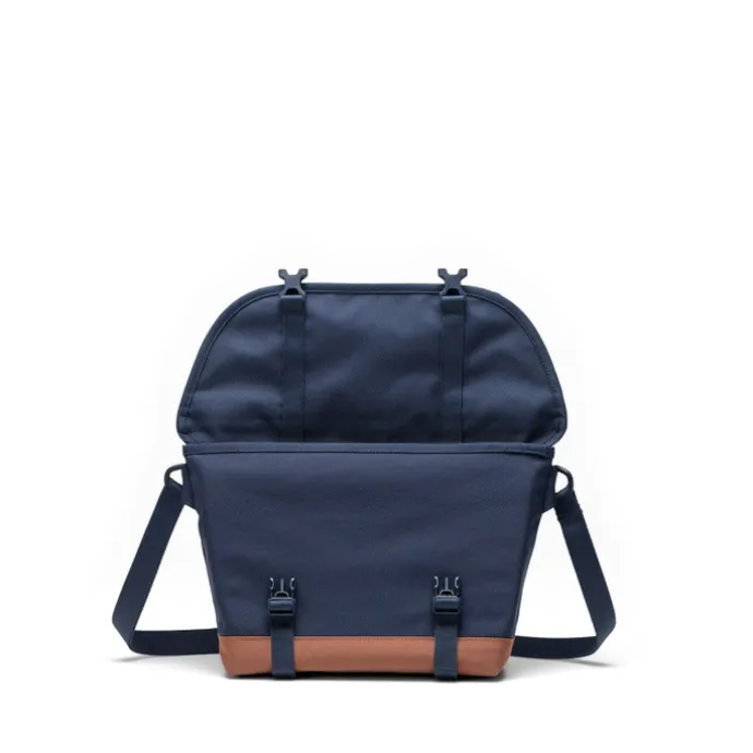 Herschel Supply Co. Cove Small Messenger navy/saddle brown