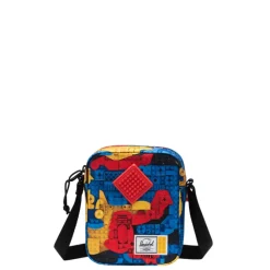 Herschel Supply Co. Heritage Lego Crossbody abstract bricks