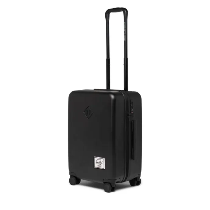 Herschel Supply Co. Heritage Hardshell Large Carry On Luggage black