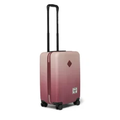 Herschel Supply Co. Heritage Hardshell Large CarryOn Luggage oxblood red gradient