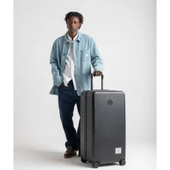 Herschel Supply Co. Heritage Hardshell Large Luggage night sky gradient