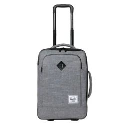 Herschel Supply Co. Heritage Softshell Large CarryOn Luggage raven crosshatch