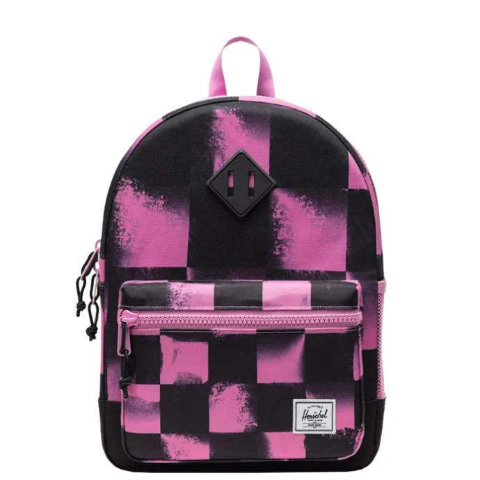 Herschel Supply Co. Heritage Kids Backpack stencil checker opera mauve