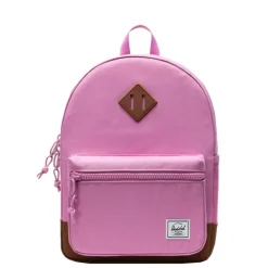 Herschel Supply Co. Heritage Kids Backpack opera mauve-saddle brown